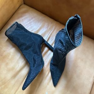 Zara mash heeled boots